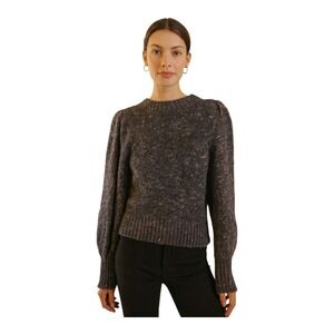 Madewell Space Dyed Eaton‎ Sweater Pullover Knit Round Neck Long Sleeve